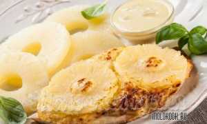 Как сделать мясо с ананасами и сыром в духовке в домашних условиях