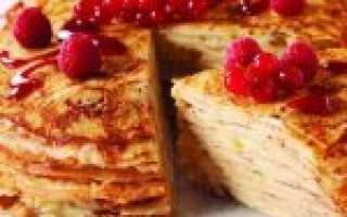 Как испечь несладкий блинный торт — 7 вкусных закусочных тортов