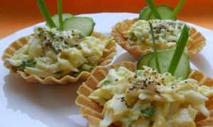 Закусочные тарталетки с курицей к праздничному столу на День рождения, Новый год: идеи, рецепты с фото, украшения. Рецепты салатов с курицей для начинки тарталеток