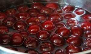 Как сварить кисель из замороженной вишни