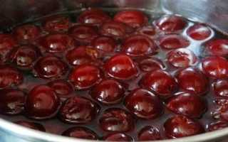 Как сварить кисель из замороженной вишни