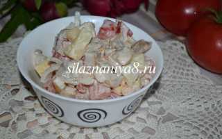 Салат с курицей и ананасами — простые классические рецепты с сыром